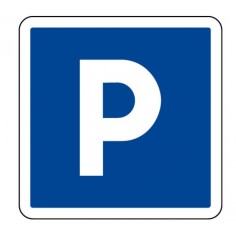 Panneau indication parking C1a